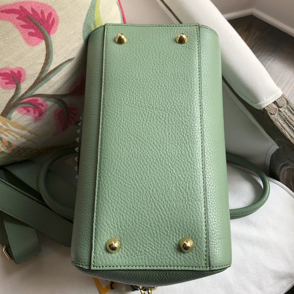 💚 NEW Mario VALENTINO Minimi Rock Dollaro Satchel - Picture 7 of 11